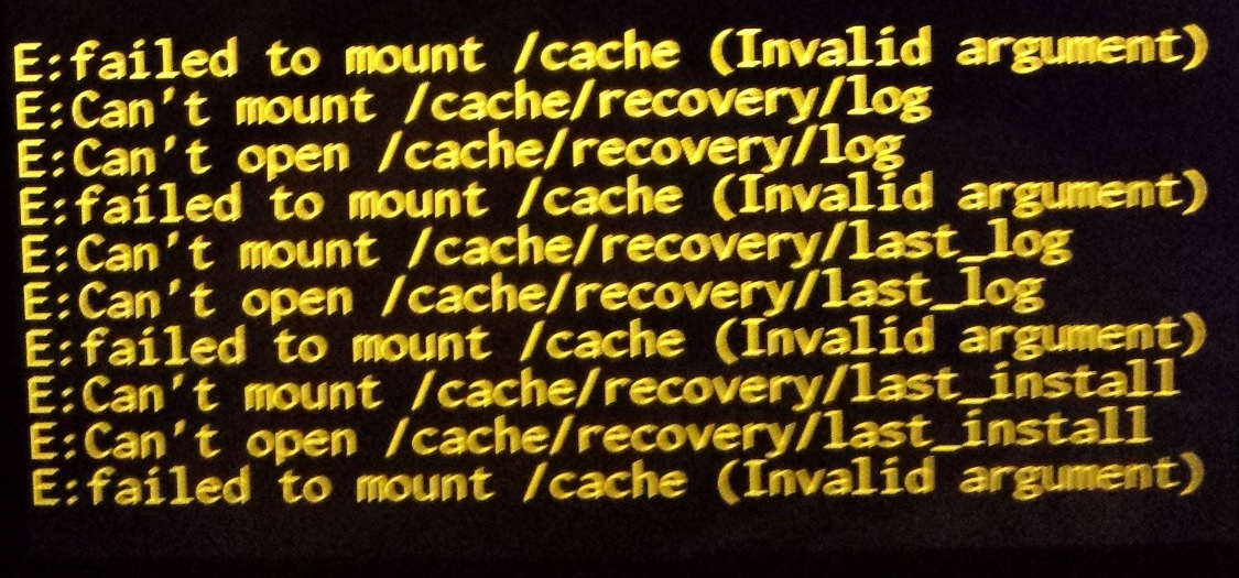 Panduan atasi masalah Failed To Mount System (Invalid Argument) pada Axioo Picophone M4P via TWRP